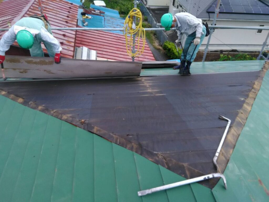 雨漏り退治完了!