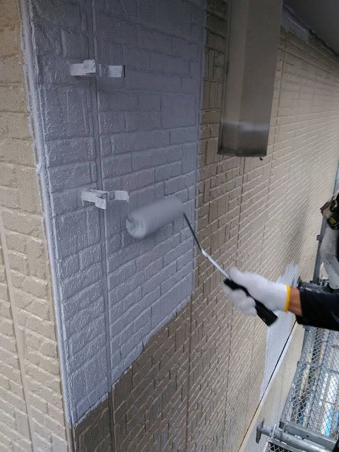 断熱・遮熱塗料”GAINA”使用！セキスイハイム　屋根塗装　外壁塗装　基礎塗装