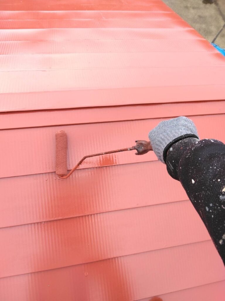 初めての屋根塗装で、屋根の錆をキレイに解決！（奥州市水沢）