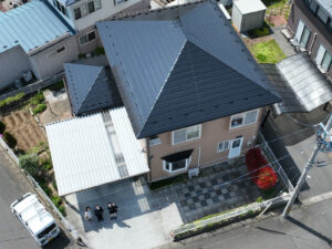 屋根塗装でドローンの力を再確認