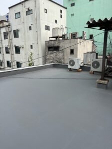 屋上防水工事完了！