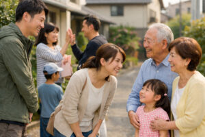 屋根の上からこんにちは🌞 ∼part12　近隣挨拶について ~