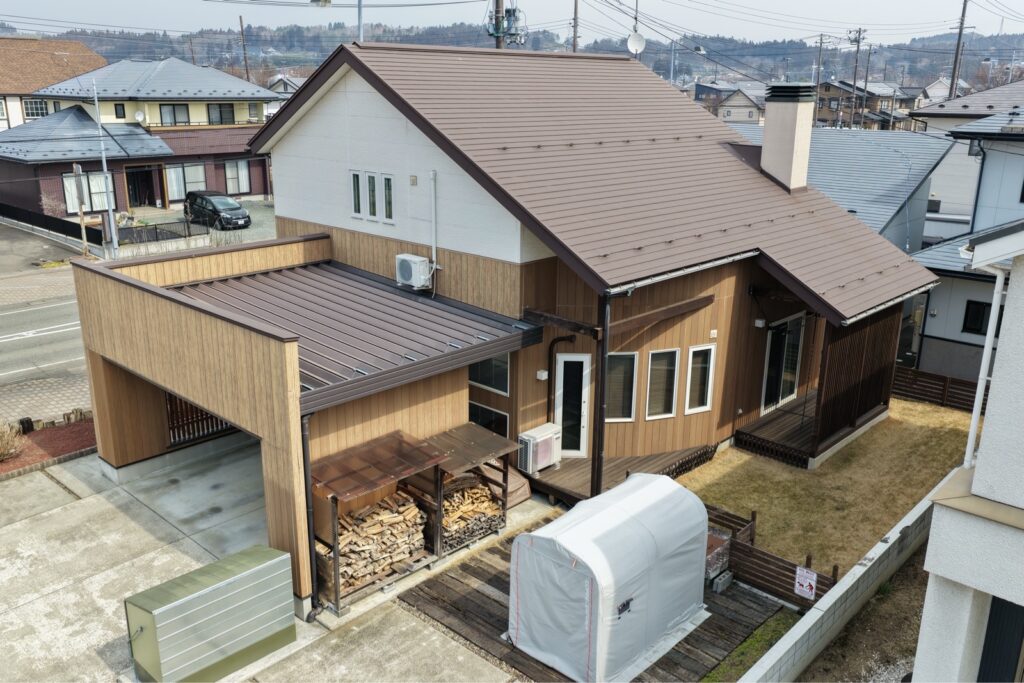 【奥州市】塗料の説明やブレのない会社のポリシーに納得し、屋根・外壁塗装工事をお願いすることにしました。