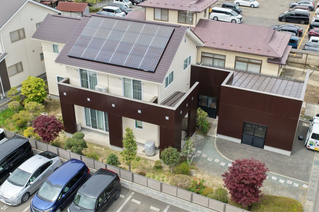 【奥州市】佐野建設のお家　屋根は無機塗料、外壁はウレア塗料で塗装をしました！
