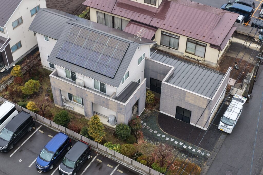【奥州市】佐野建設のお家　屋根は無機塗料、外壁はウレア塗料で塗装をしました！