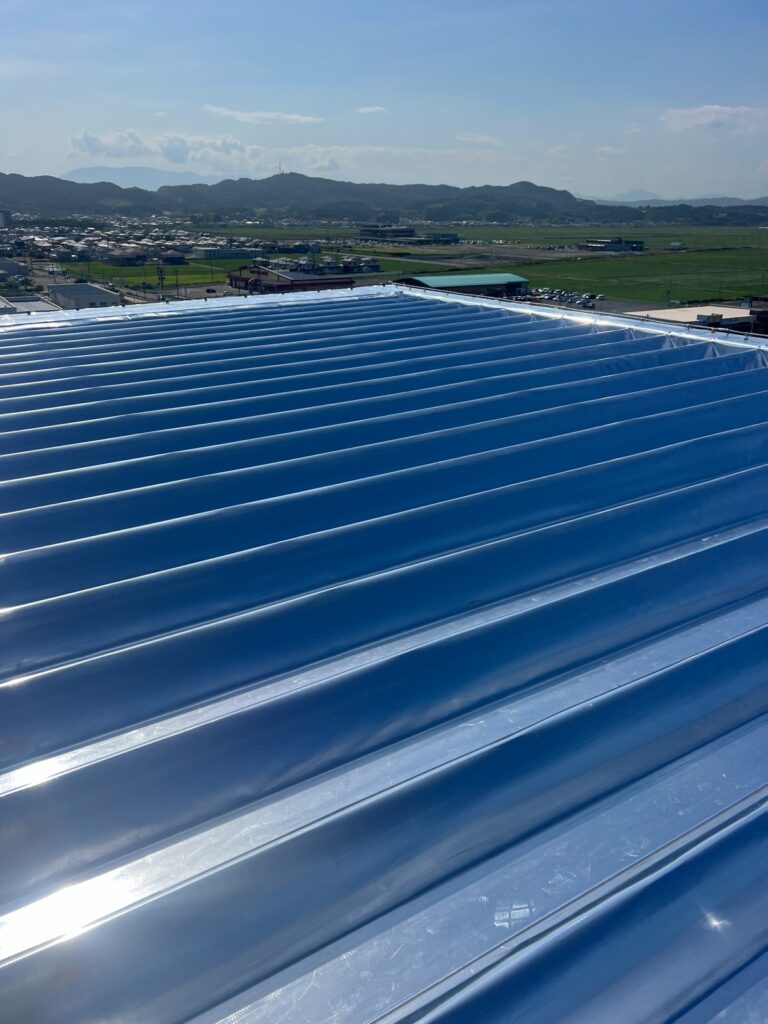 【宮城県】サーモバリアで工場の暑熱対策をしました。